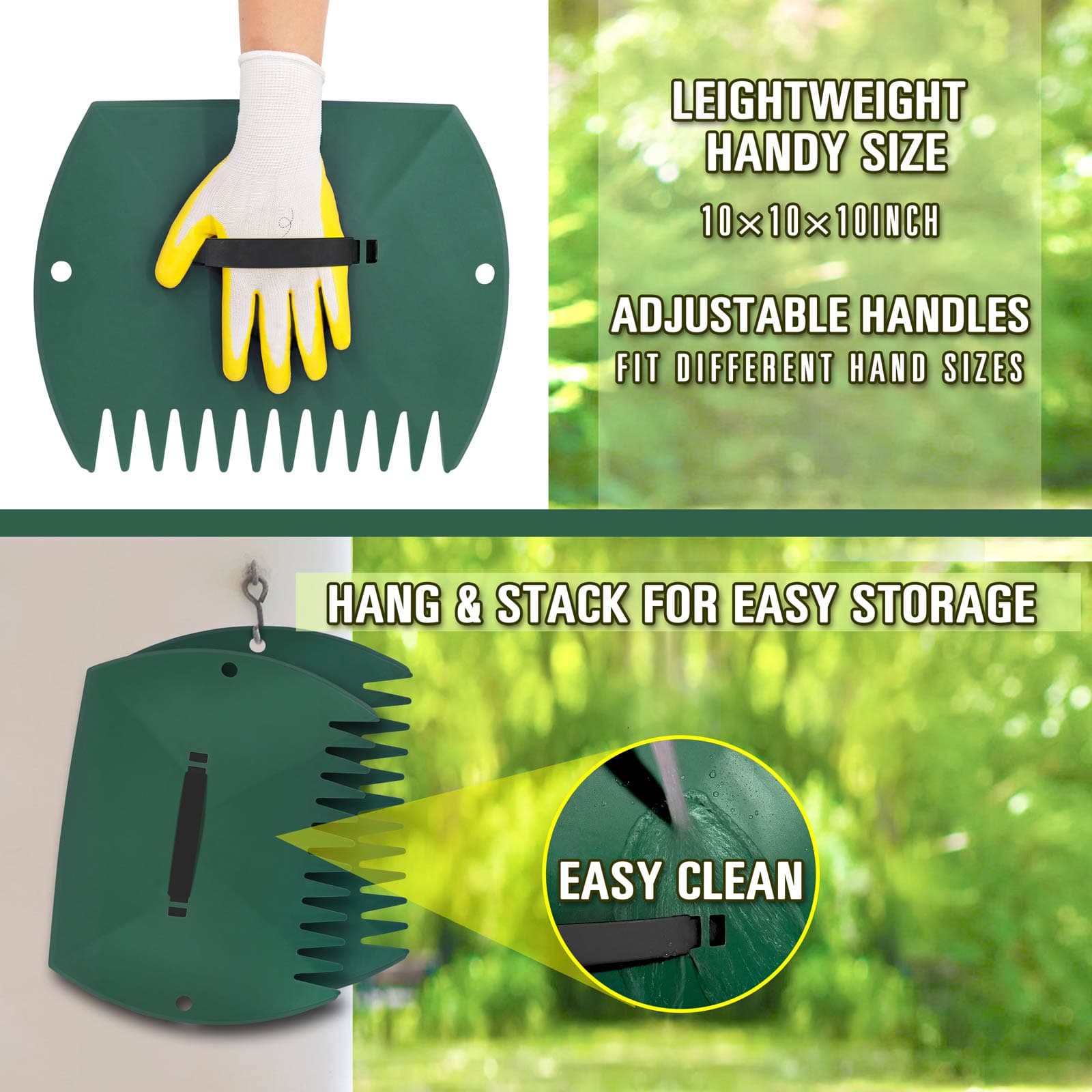 leaf scoops details